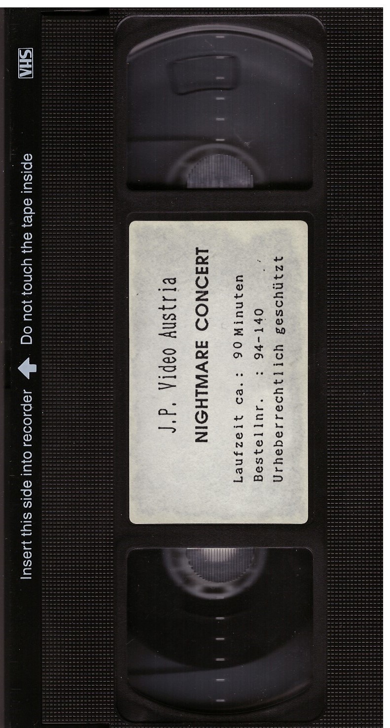 NIGHTMARE CONCERT (VHS) IMP